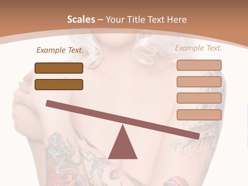 Make Up Tattoos PowerPoint Template