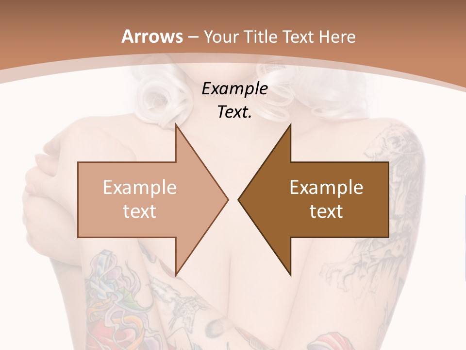 Make Up Tattoos PowerPoint Template