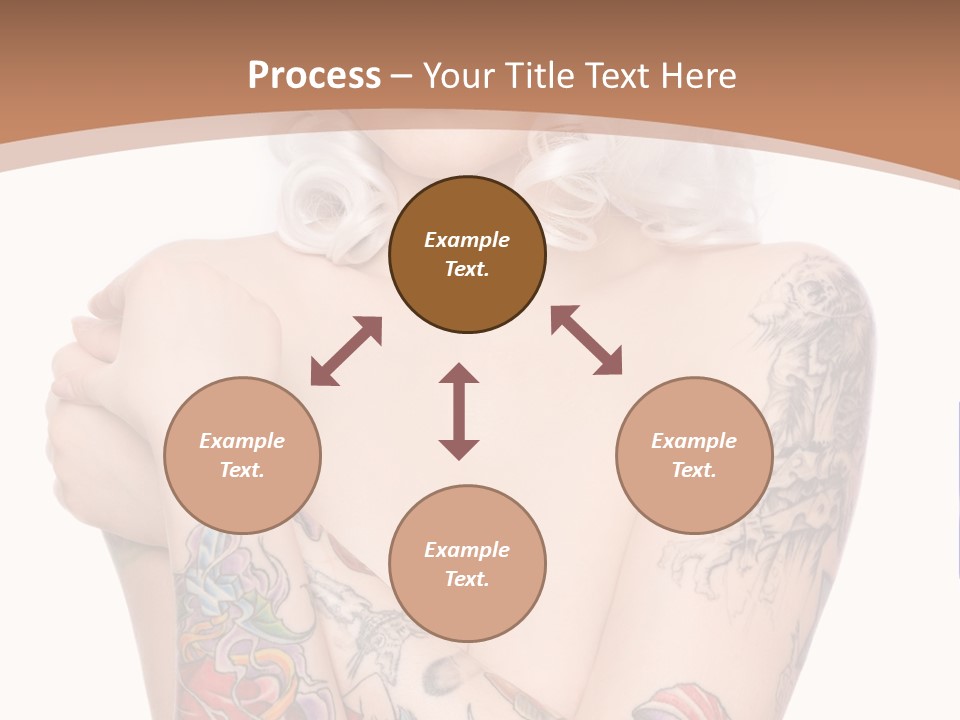 Make Up Tattoos PowerPoint Template