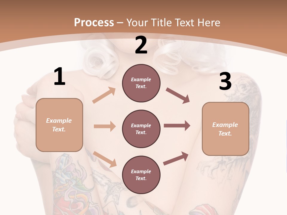 Make Up Tattoos PowerPoint Template
