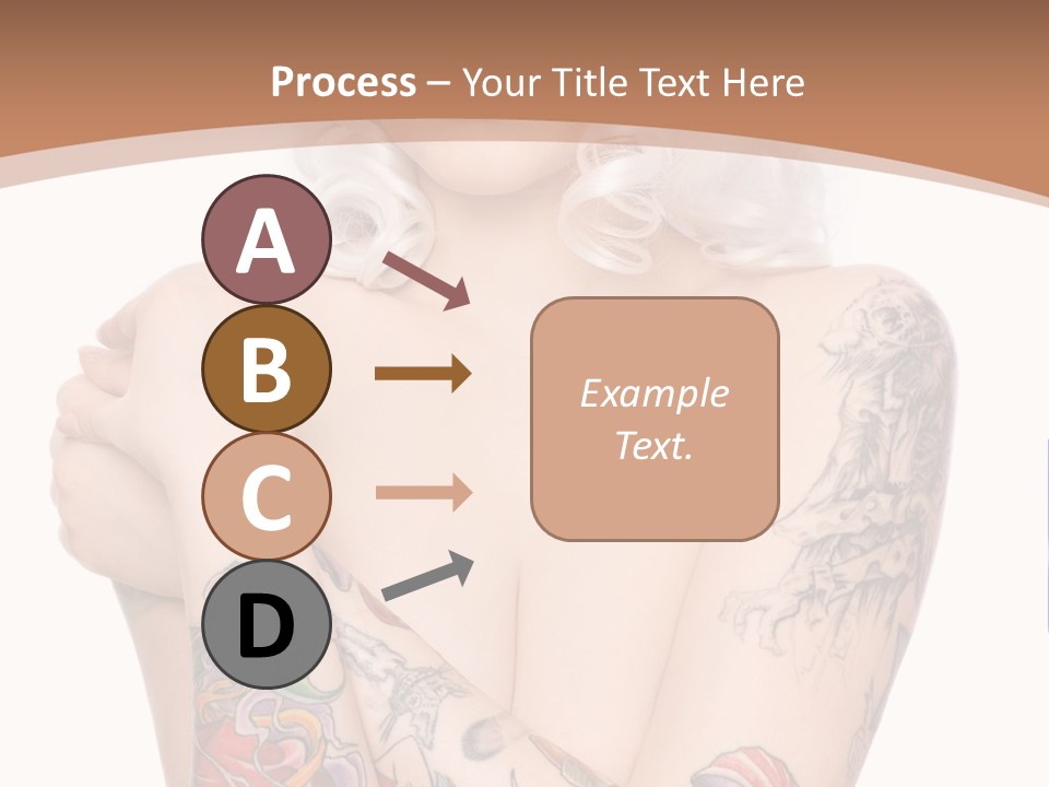 Make Up Tattoos PowerPoint Template