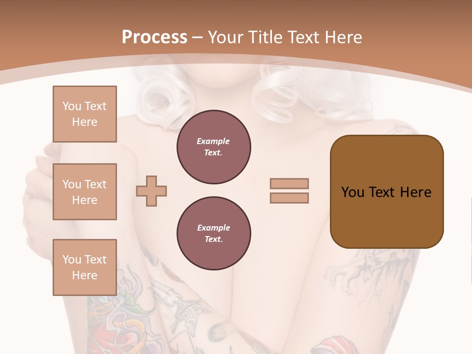 Make Up Tattoos PowerPoint Template