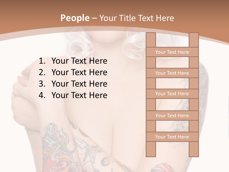 Make Up Tattoos PowerPoint Template