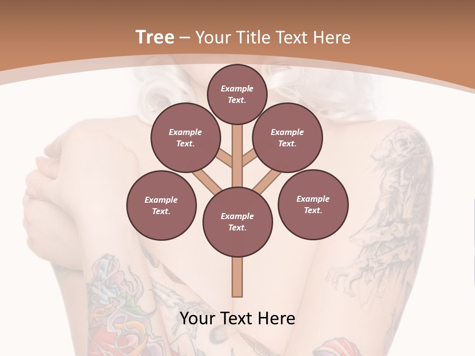 Make Up Tattoos PowerPoint Template