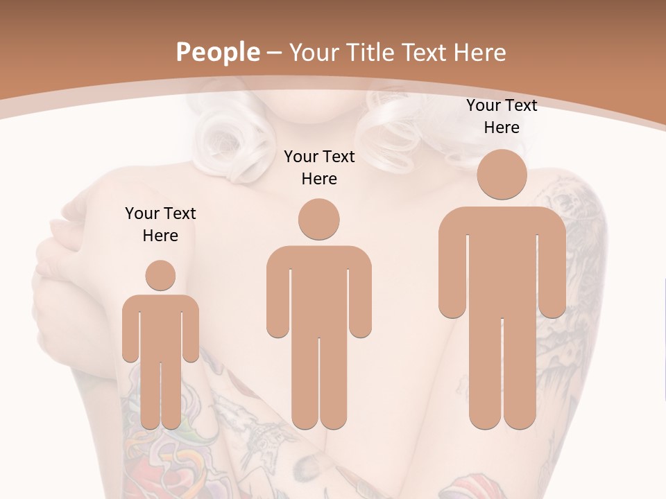 Make Up Tattoos PowerPoint Template