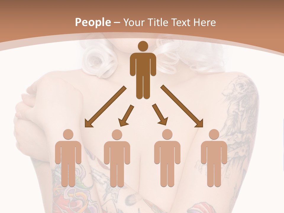 Make Up Tattoos PowerPoint Template