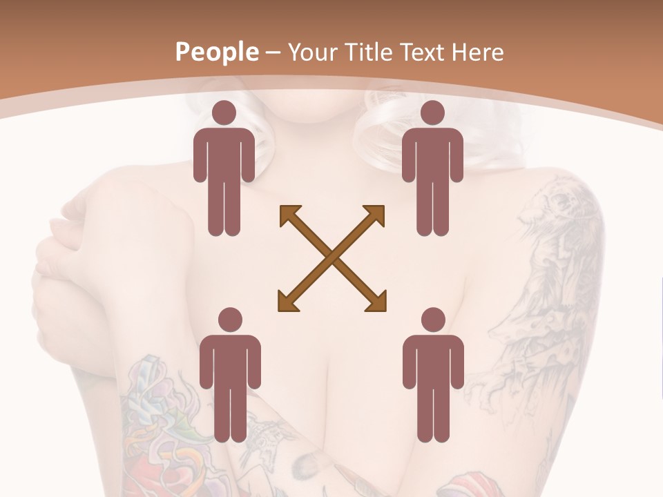Make Up Tattoos PowerPoint Template