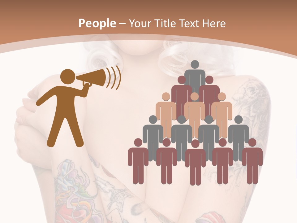 Make Up Tattoos PowerPoint Template