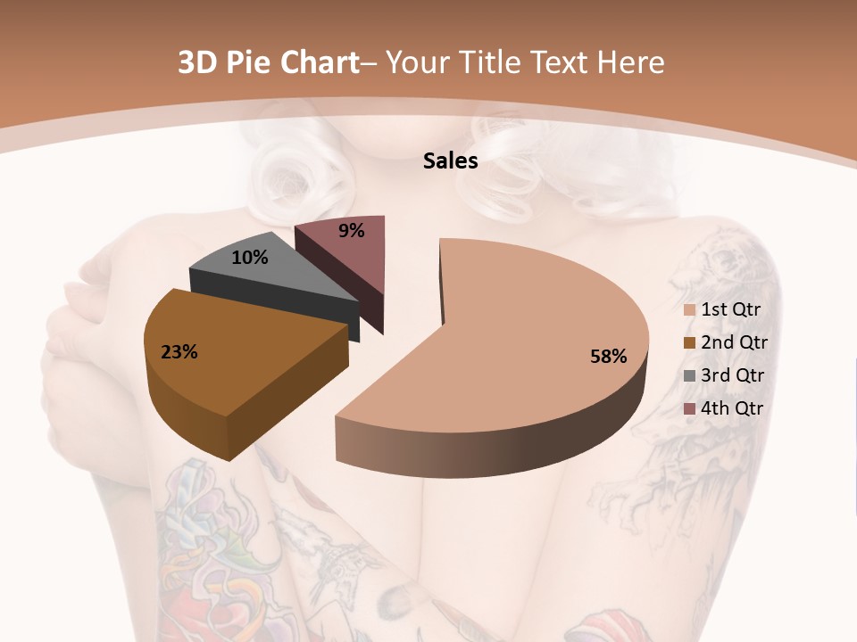 Make Up Tattoos PowerPoint Template