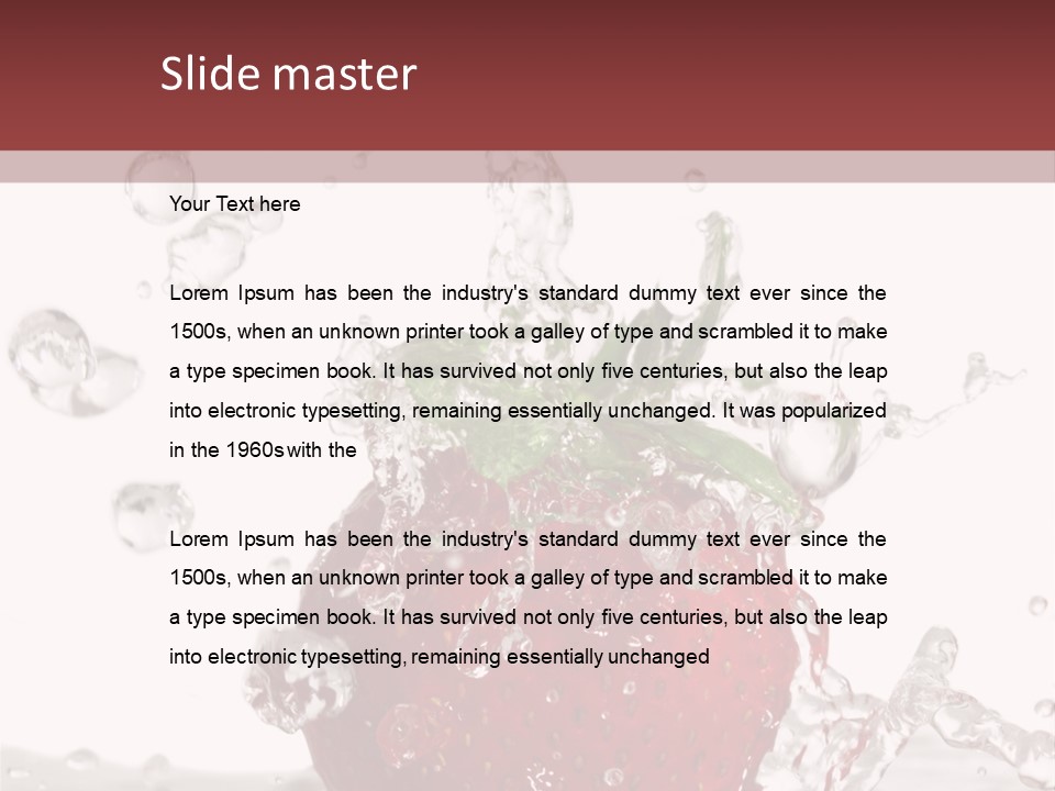 Tableau Triptyque PowerPoint Template