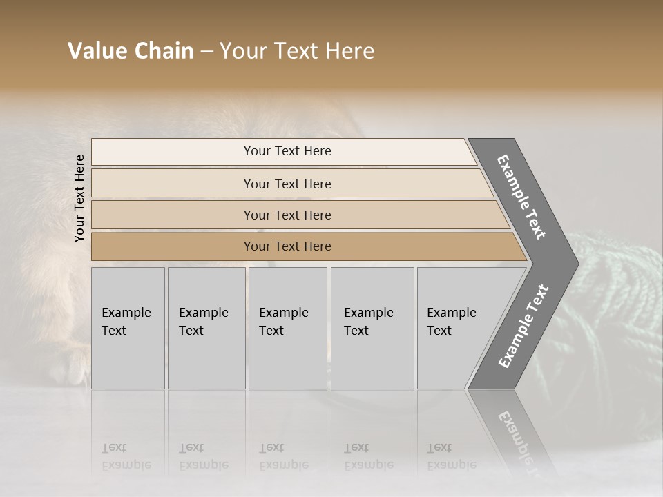 Tabby Kitten PowerPoint Template