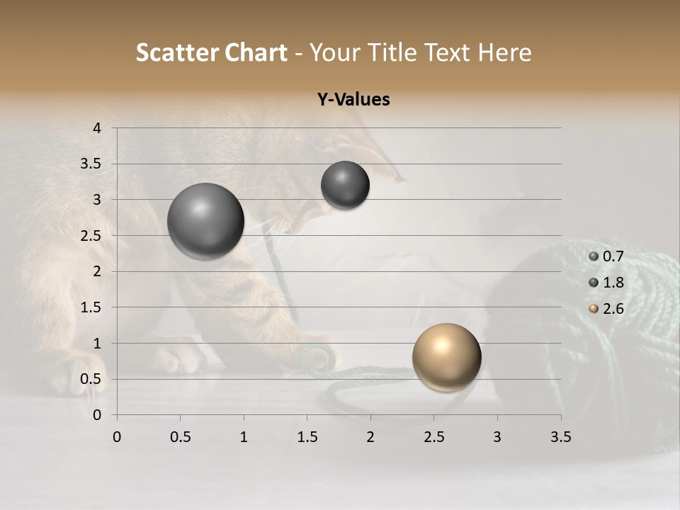 Tabby Kitten PowerPoint Template