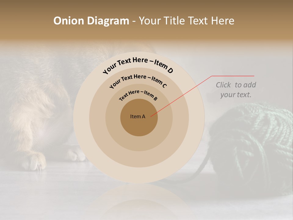 Tabby Kitten PowerPoint Template