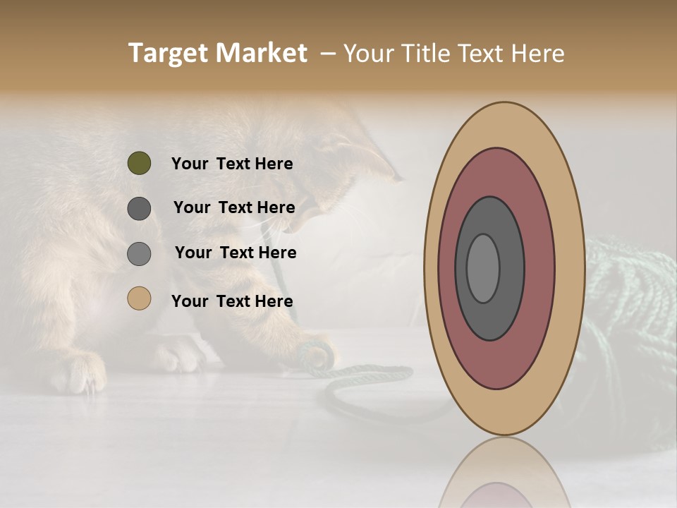 Tabby Kitten PowerPoint Template