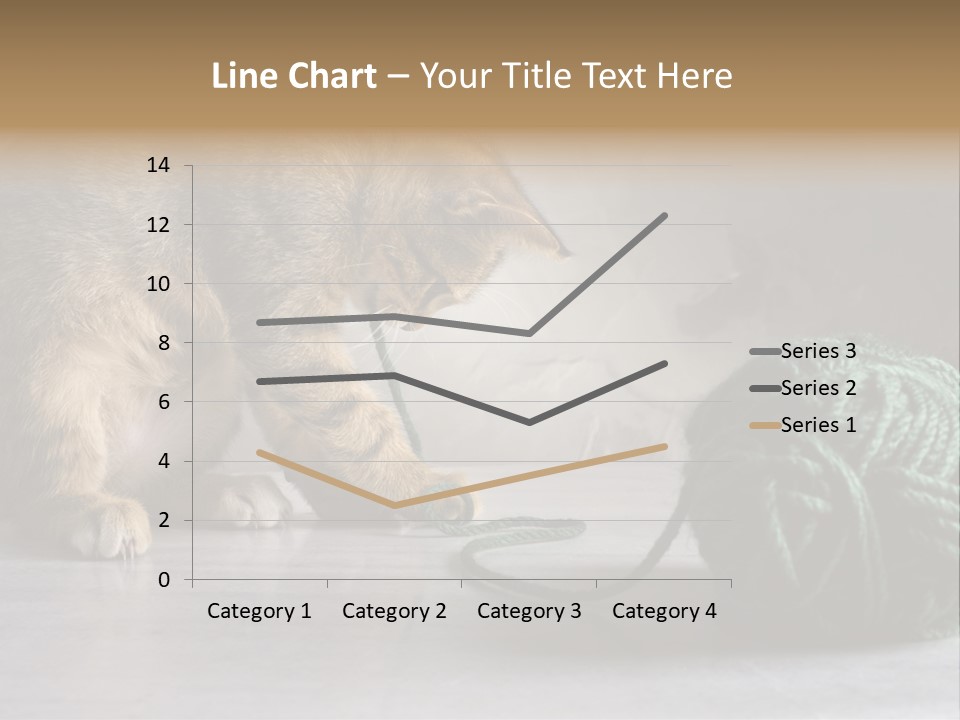 Tabby Kitten PowerPoint Template