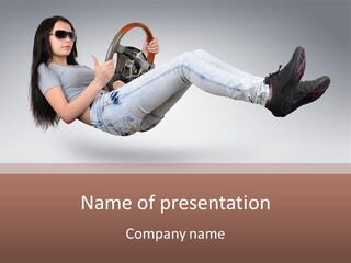 Unreal Humor Background PowerPoint Template