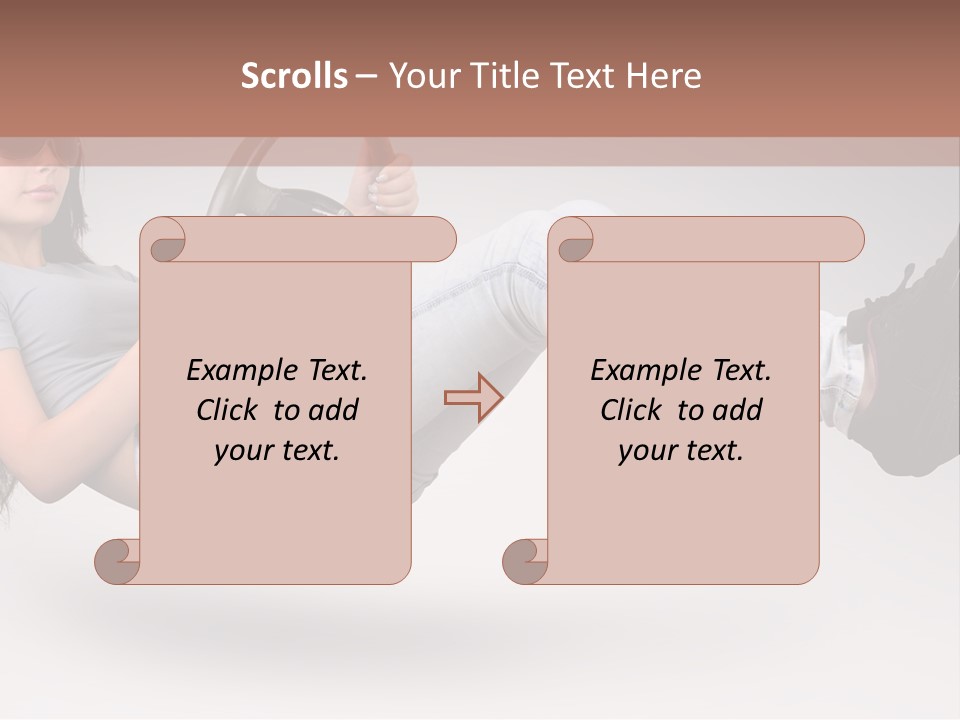 Unreal Humor Background PowerPoint Template