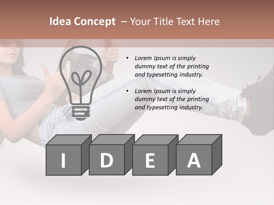 Unreal Humor Background PowerPoint Template