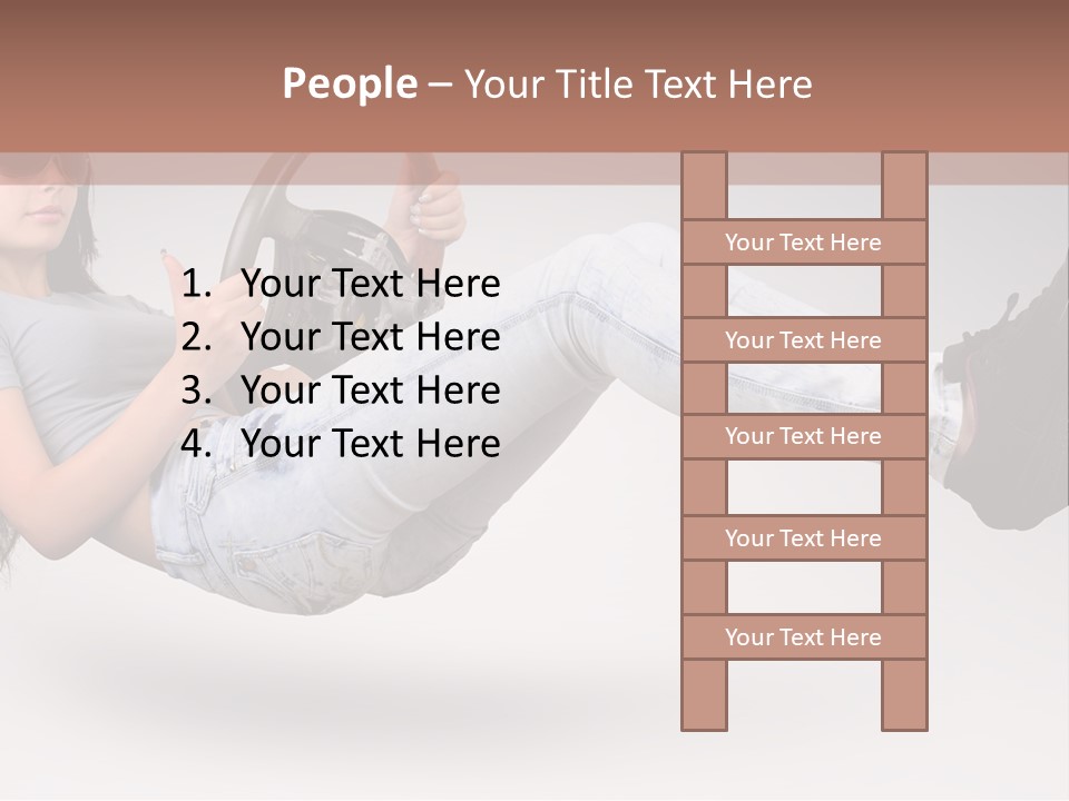 Unreal Humor Background PowerPoint Template