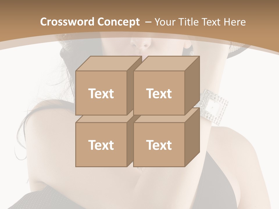 Isolated Skin Long PowerPoint Template
