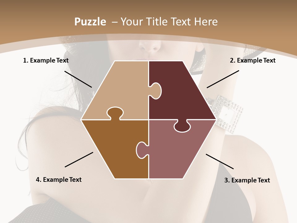 Isolated Skin Long PowerPoint Template