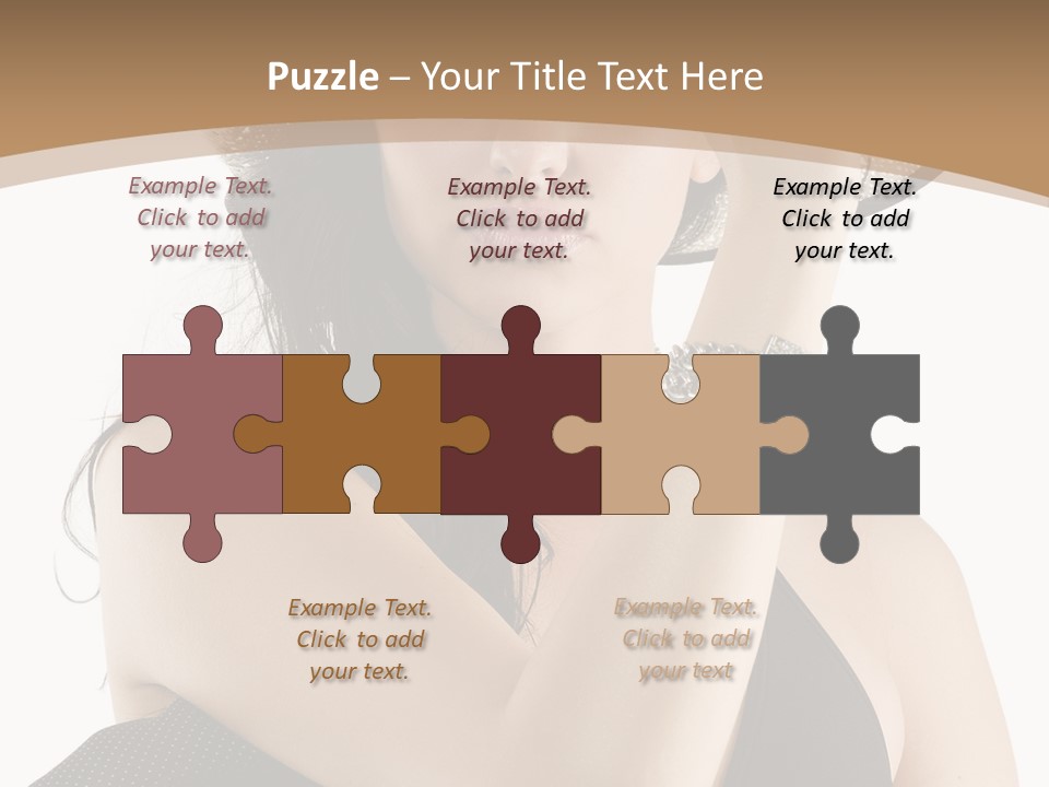 Isolated Skin Long PowerPoint Template