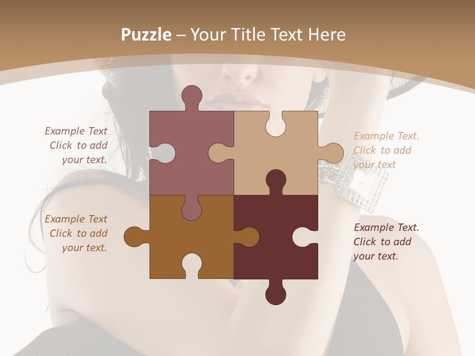 Isolated Skin Long PowerPoint Template