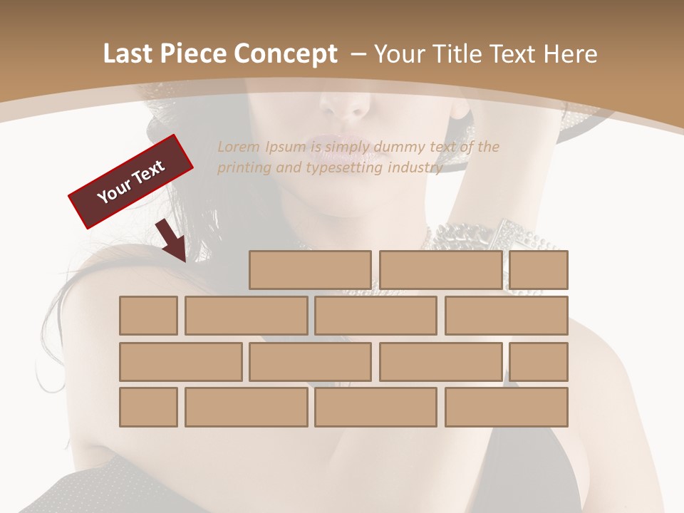 Isolated Skin Long PowerPoint Template
