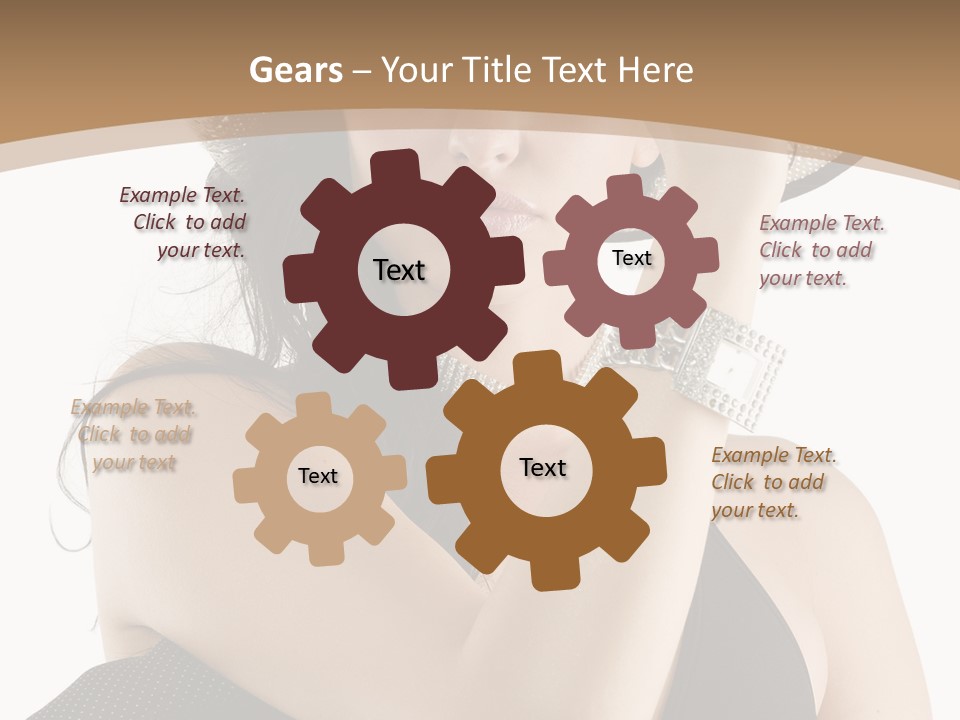 Isolated Skin Long PowerPoint Template