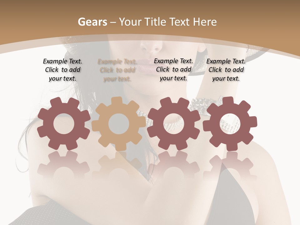 Isolated Skin Long PowerPoint Template