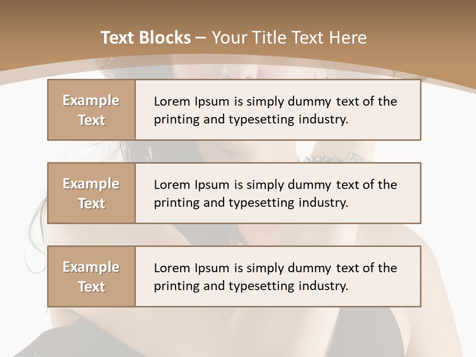 Isolated Skin Long PowerPoint Template