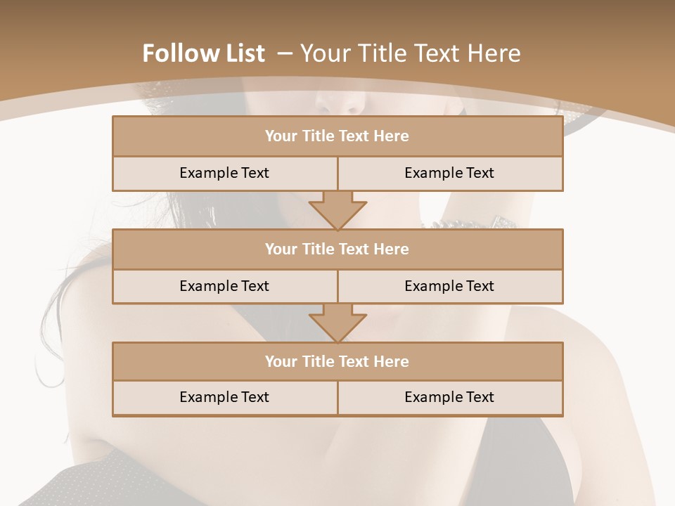 Isolated Skin Long PowerPoint Template