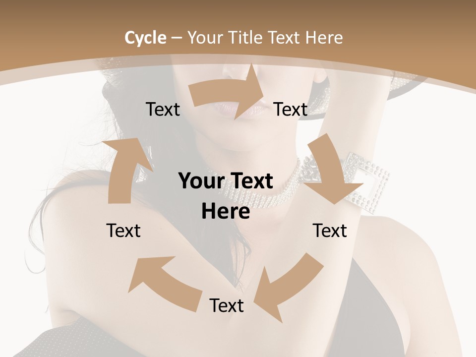 Isolated Skin Long PowerPoint Template