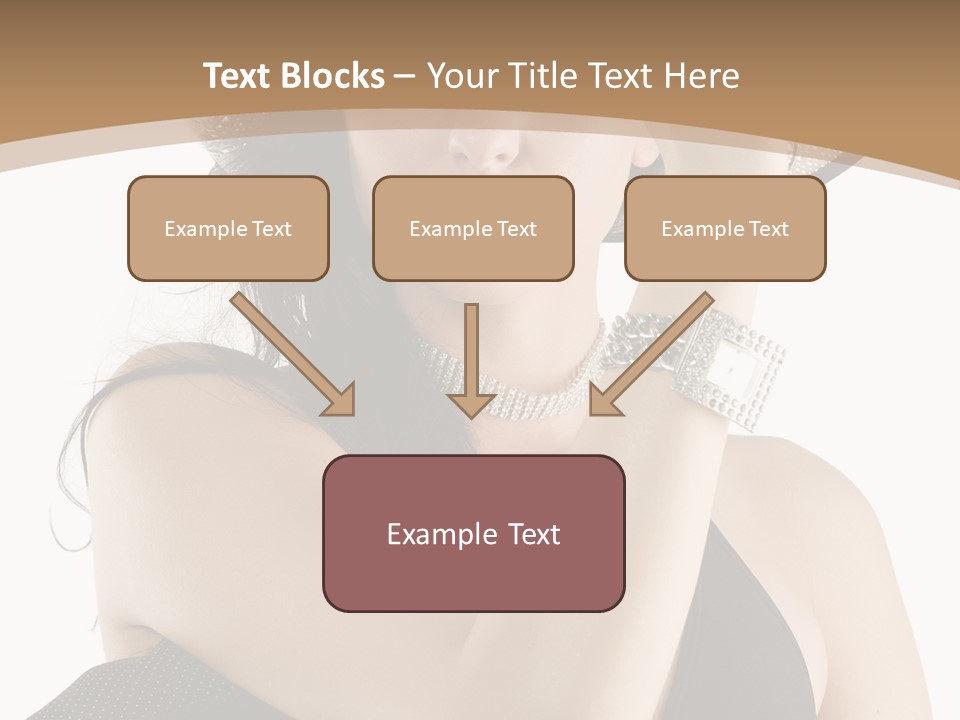 Isolated Skin Long PowerPoint Template