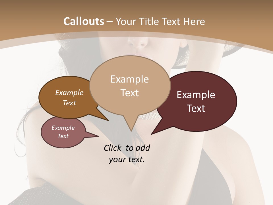 Isolated Skin Long PowerPoint Template