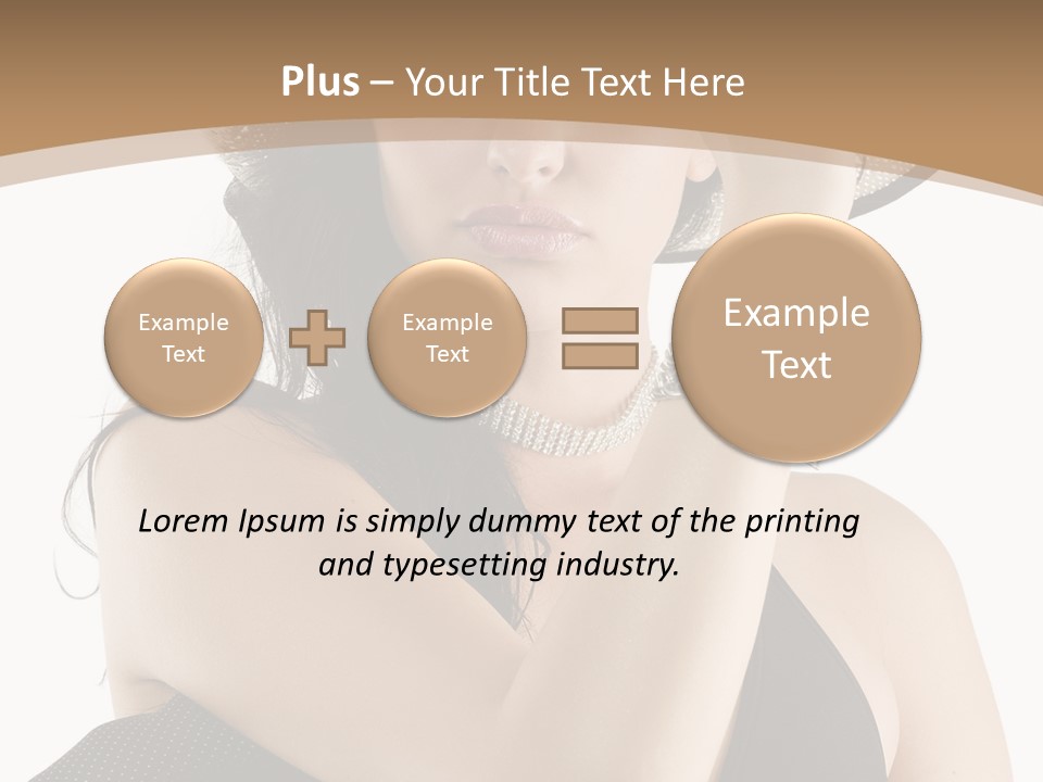 Isolated Skin Long PowerPoint Template