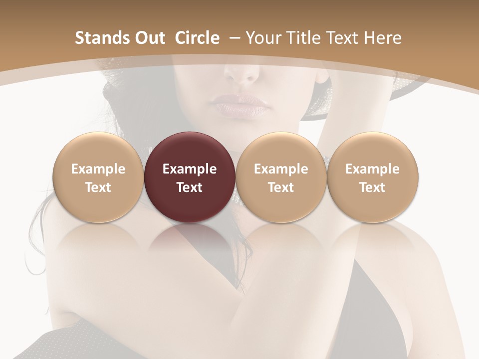 Isolated Skin Long PowerPoint Template