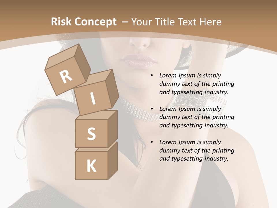 Isolated Skin Long PowerPoint Template