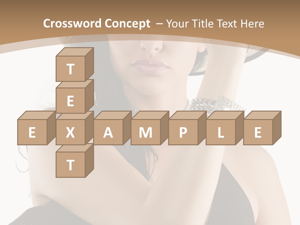 Isolated Skin Long PowerPoint Template