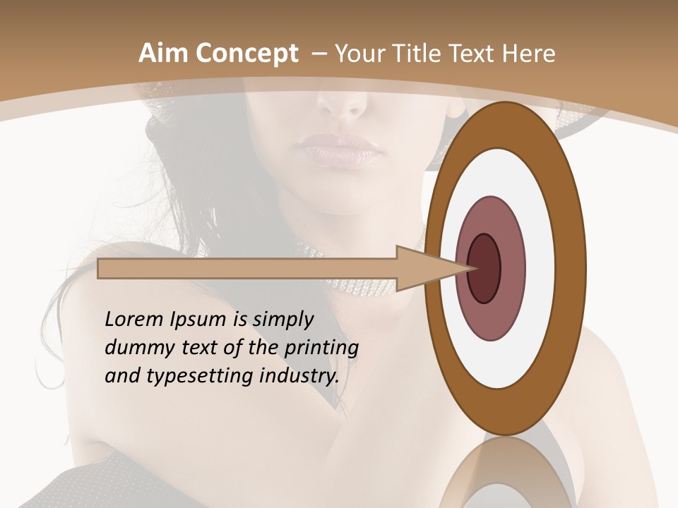 Isolated Skin Long PowerPoint Template