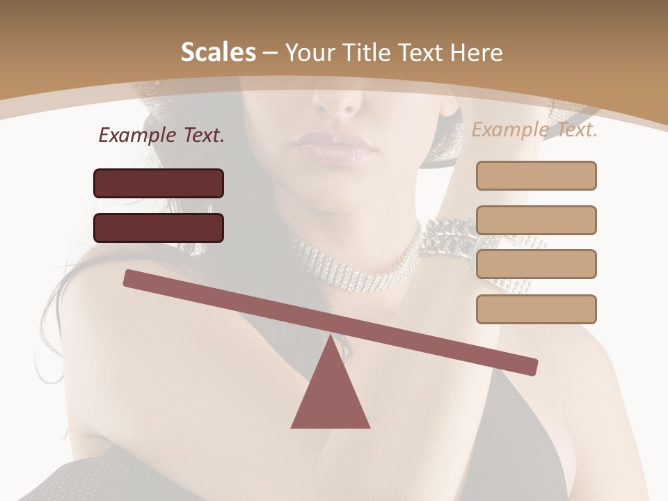 Isolated Skin Long PowerPoint Template
