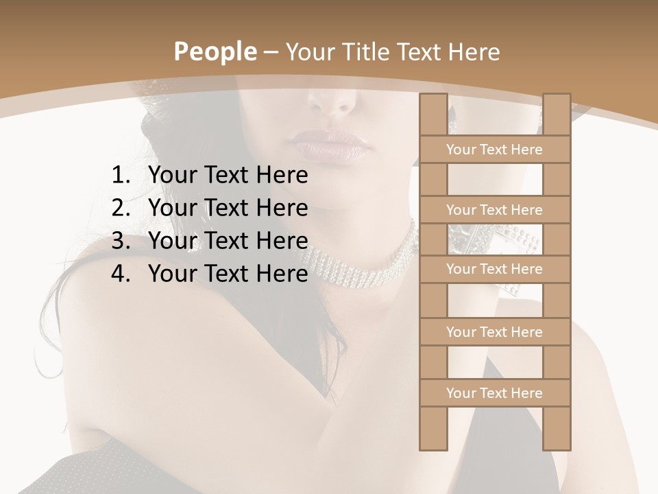 Isolated Skin Long PowerPoint Template
