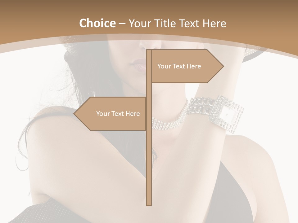 Isolated Skin Long PowerPoint Template