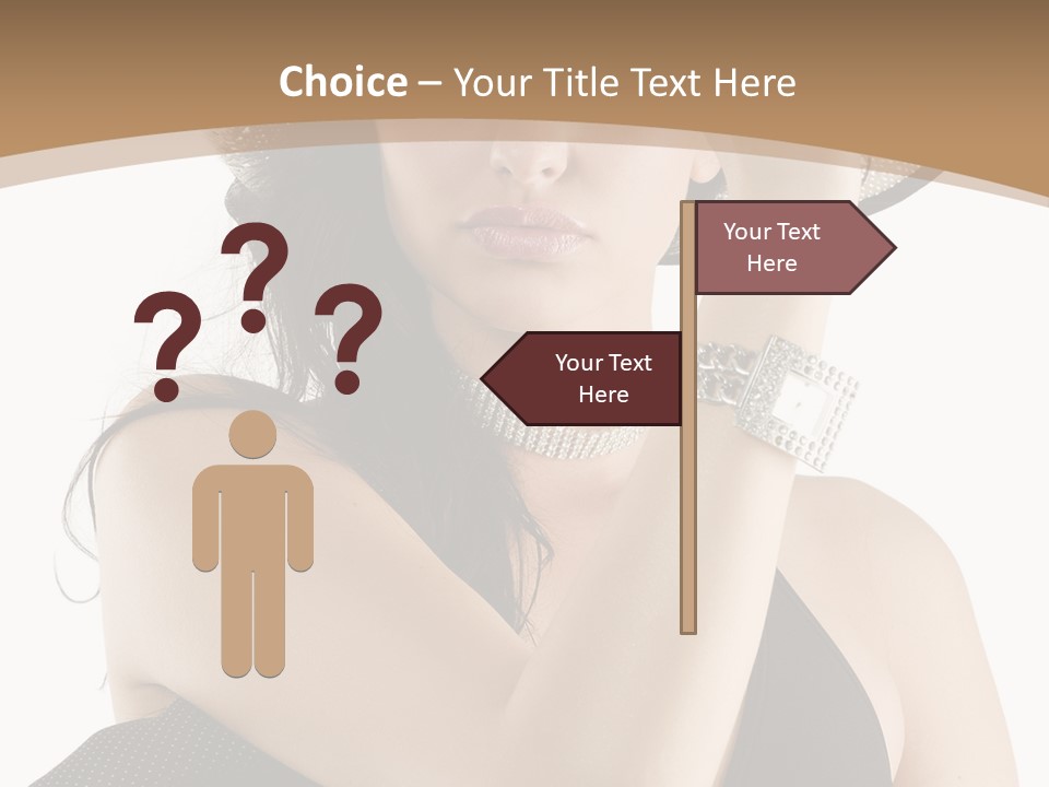 Isolated Skin Long PowerPoint Template