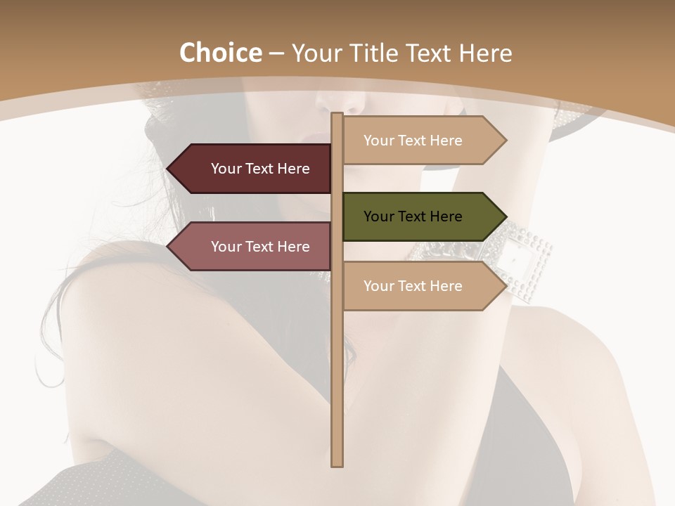 Isolated Skin Long PowerPoint Template