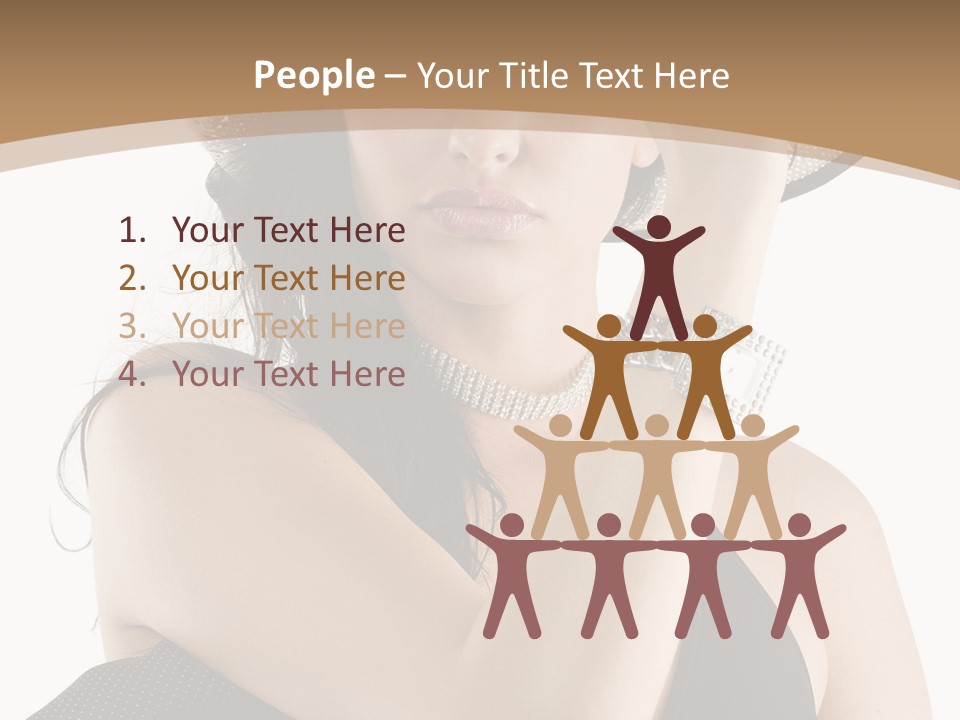 Isolated Skin Long PowerPoint Template