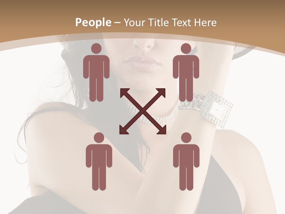 Isolated Skin Long PowerPoint Template