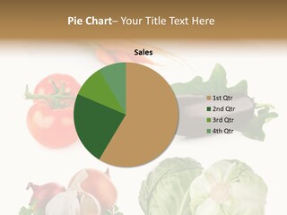 Fresh Vegetables PowerPoint Template