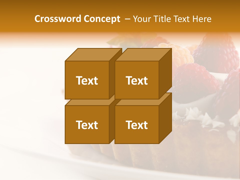 Dessert Background PowerPoint Template