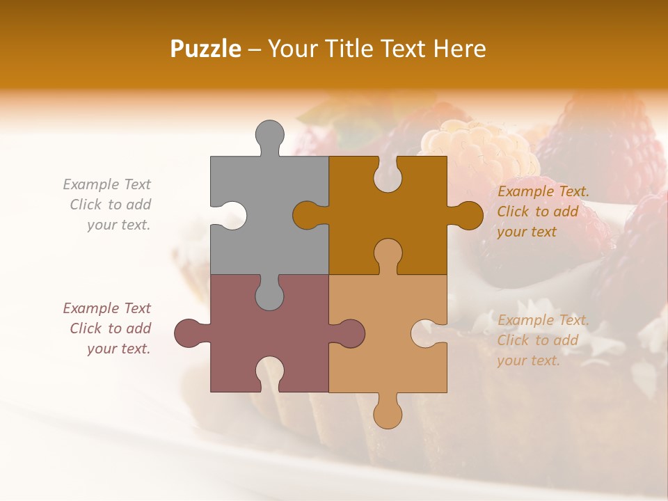 Dessert Background PowerPoint Template